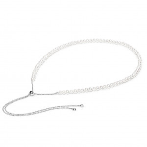 Colier perle naturale albe si argint DiAmanti 202-72_W-G (Argint 925‰ 2,1 g.) Colier perle naturale albe si argint DiAmanti 202-72_W-G (Argint 925‰ 2,1 g.)